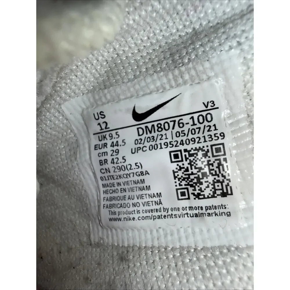 Size 12 - Nike Air Force 1 Low What The Houndstooth DM8076-100 Patchwork Multi